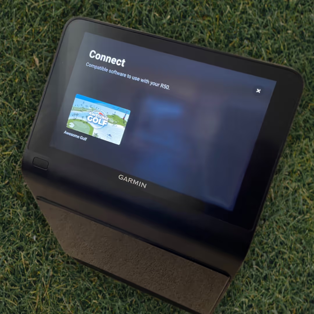 Image of Awesome Golf Simualtor on a Garmin R50