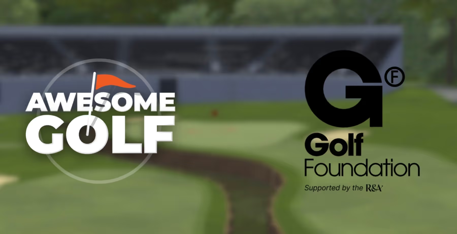 Image of Awesome Golf and Golf Foundation Logo